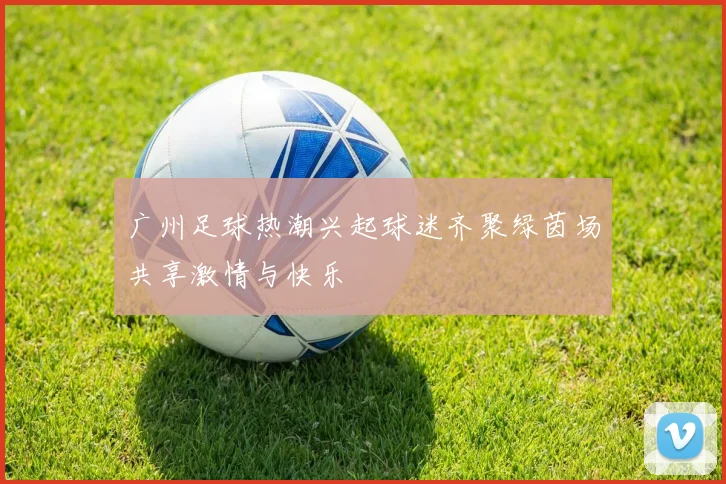 广州足球热潮兴起球迷齐聚绿茵场共享激情与快乐